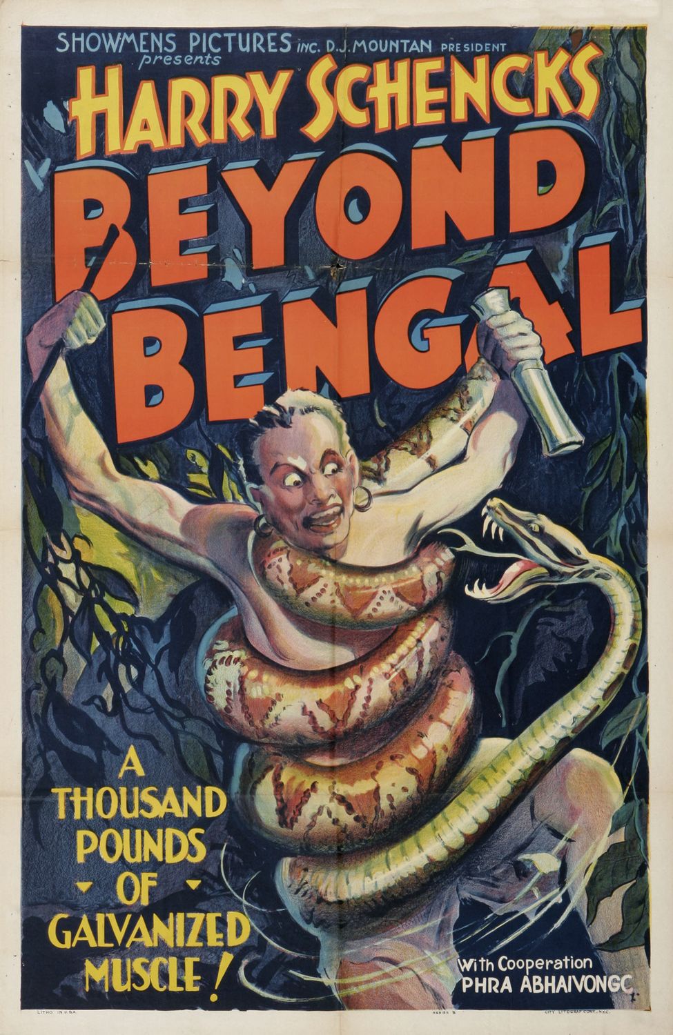 Extra Large Movie Poster Image for Beyond Bengal 
