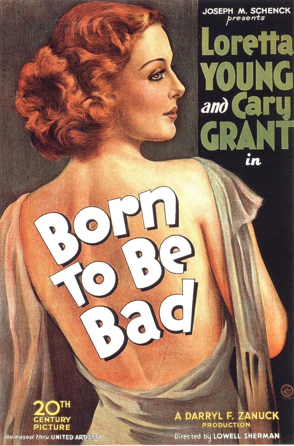 Extra Large Movie Poster Image for Born to Be Bad 