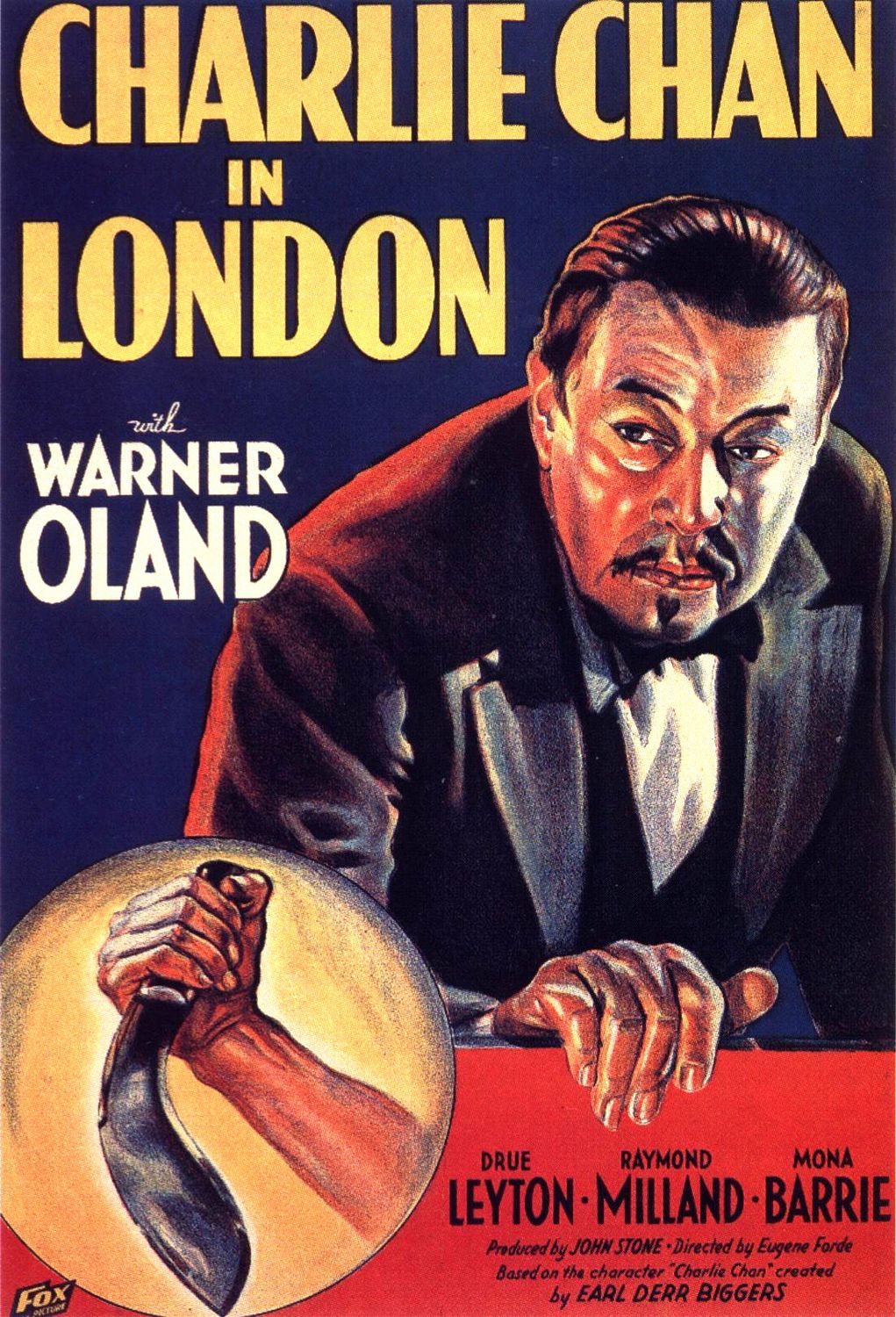 Extra Large Movie Poster Image for Charlie Chan in London 