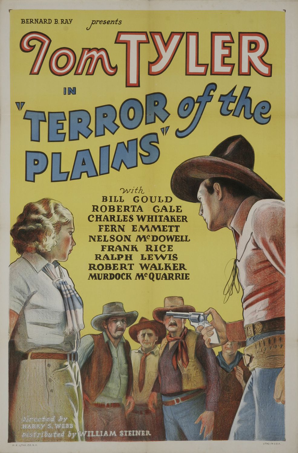 Extra Large Movie Poster Image for Terror of the Plains 
