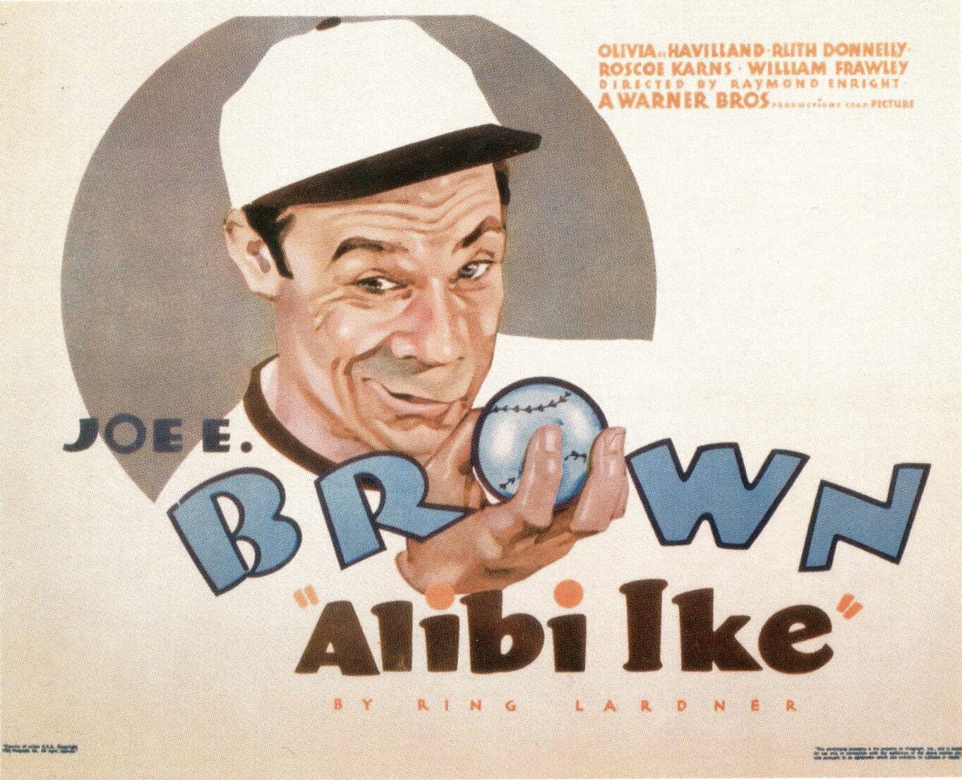Extra Large Movie Poster Image for Alibi Ike 