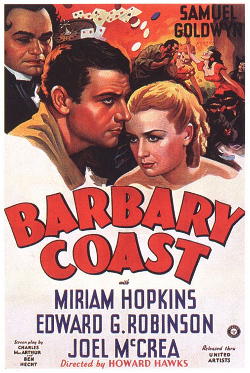 Barbary Coast Movie Poster