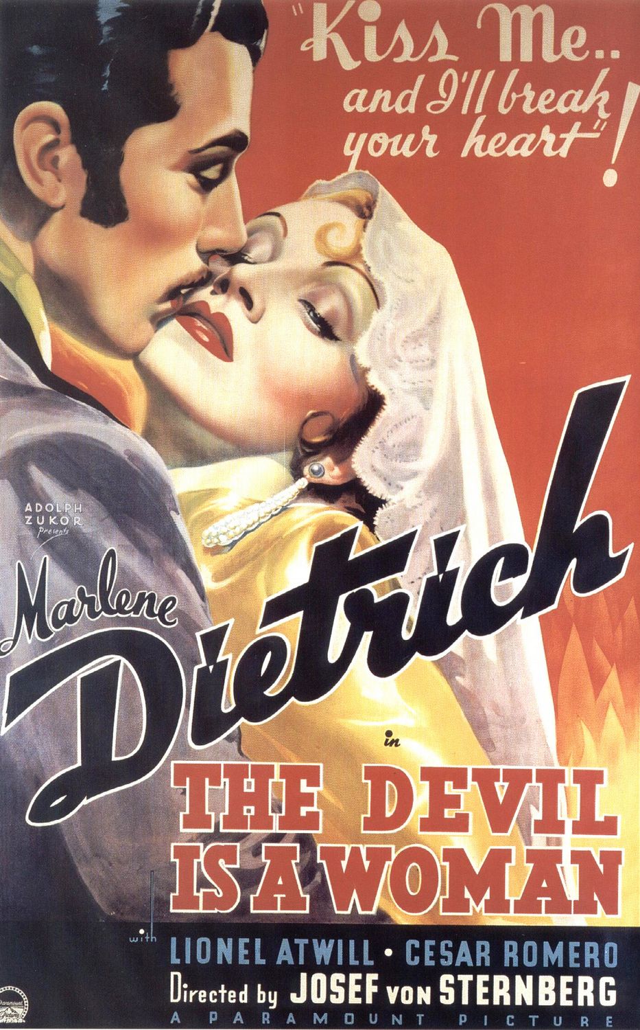 Extra Large Movie Poster Image for The Devil Is a Woman (#1 of 2)
