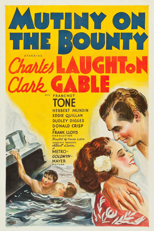 Mutiny on the Bounty Movie Poster