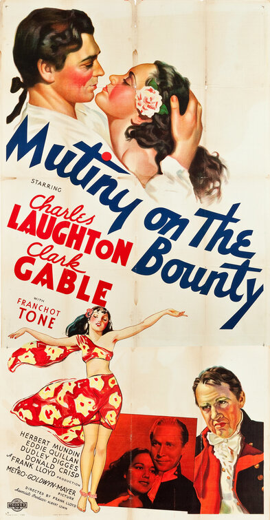Mutiny on the Bounty Movie Poster
