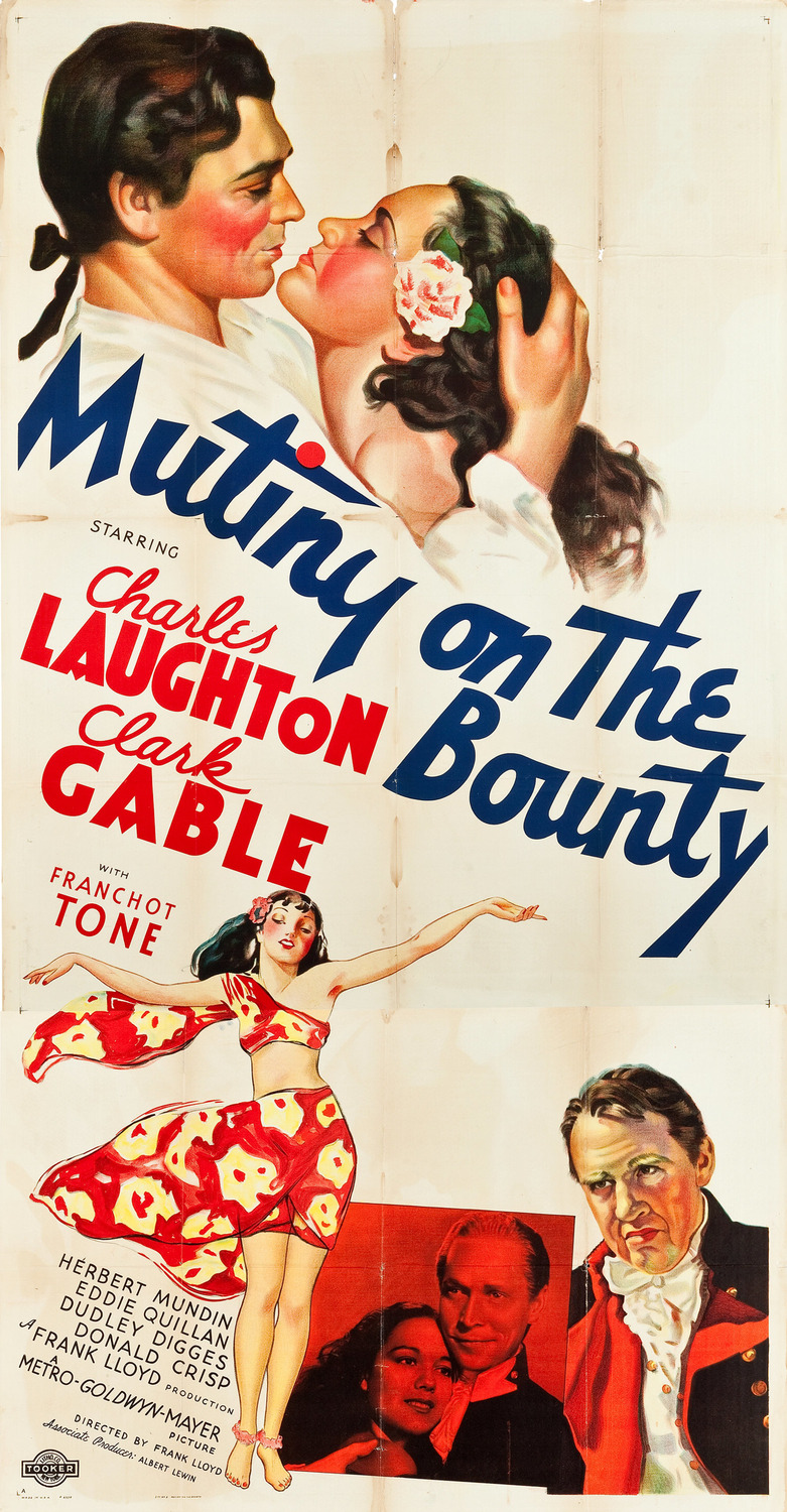 Extra Large Movie Poster Image for Mutiny on the Bounty (#4 of 7)