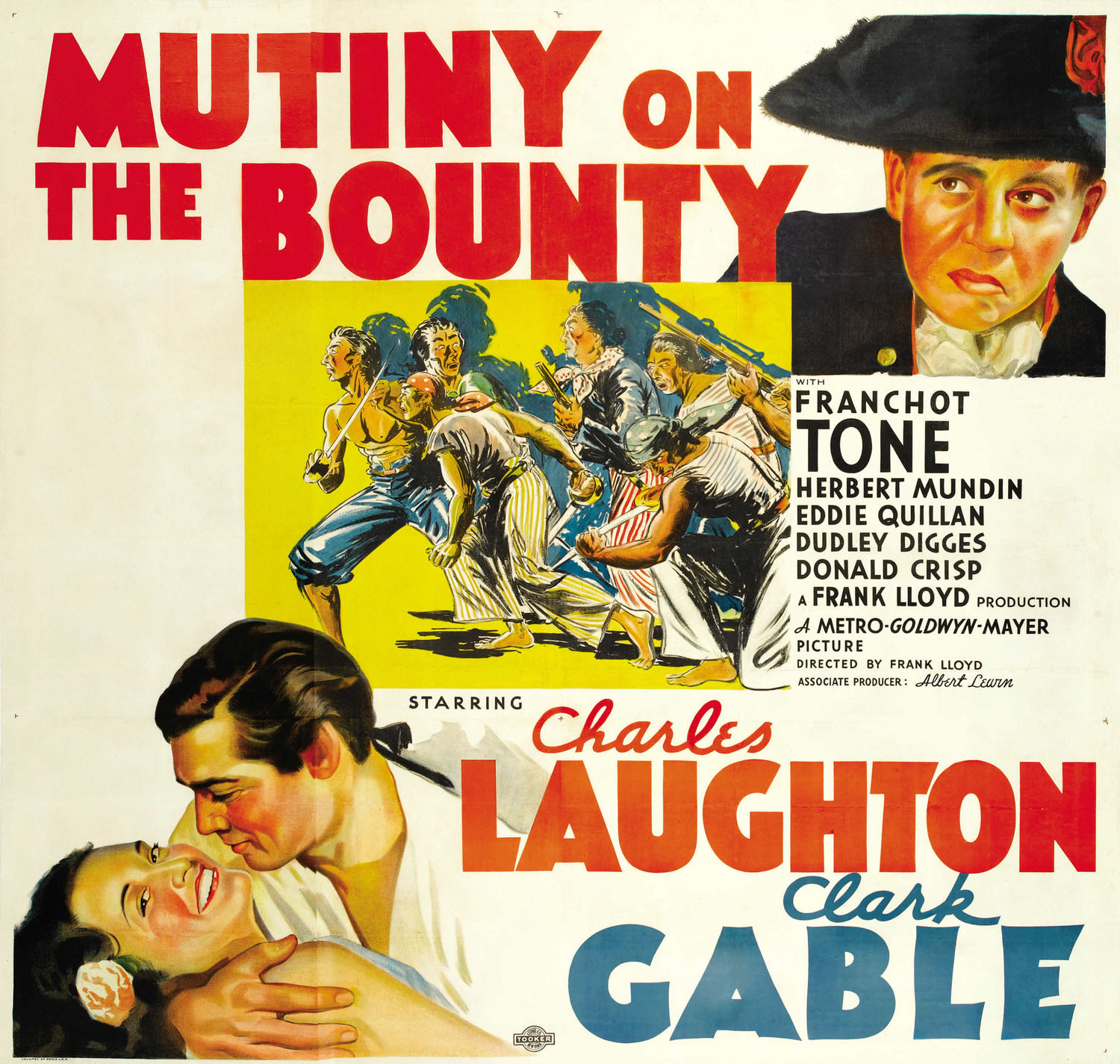 Extra Large Movie Poster Image for Mutiny on the Bounty (#5 of 7)
