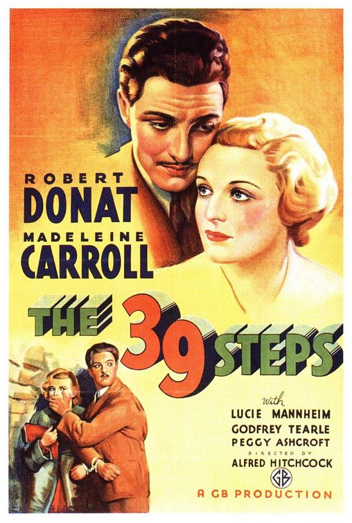 The 39 Steps Movie Poster