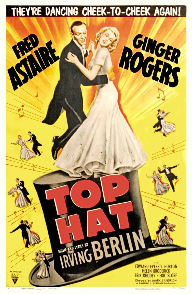Extra Large Movie Poster Image for Top Hat (#1 of 2)