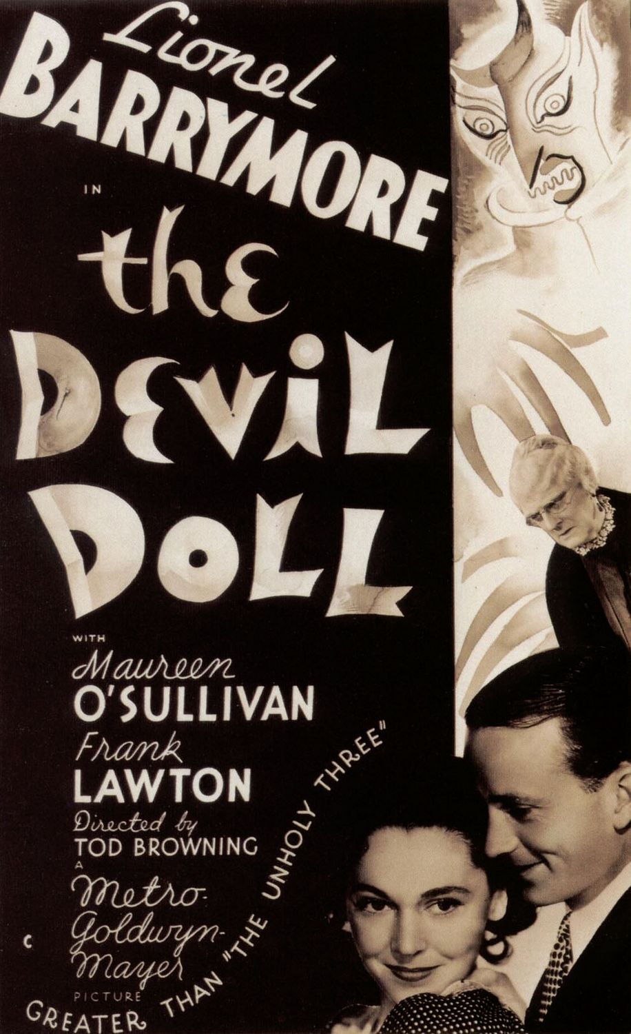 Extra Large Movie Poster Image for The Devil-Doll (#2 of 2)