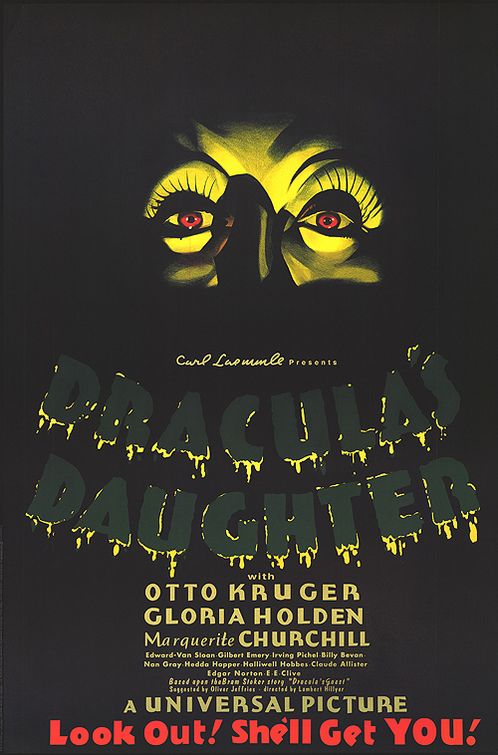 Dracula's Daughter Movie Poster