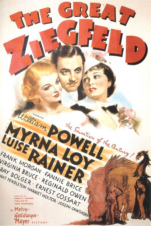 The Great Ziegfeld Movie Poster