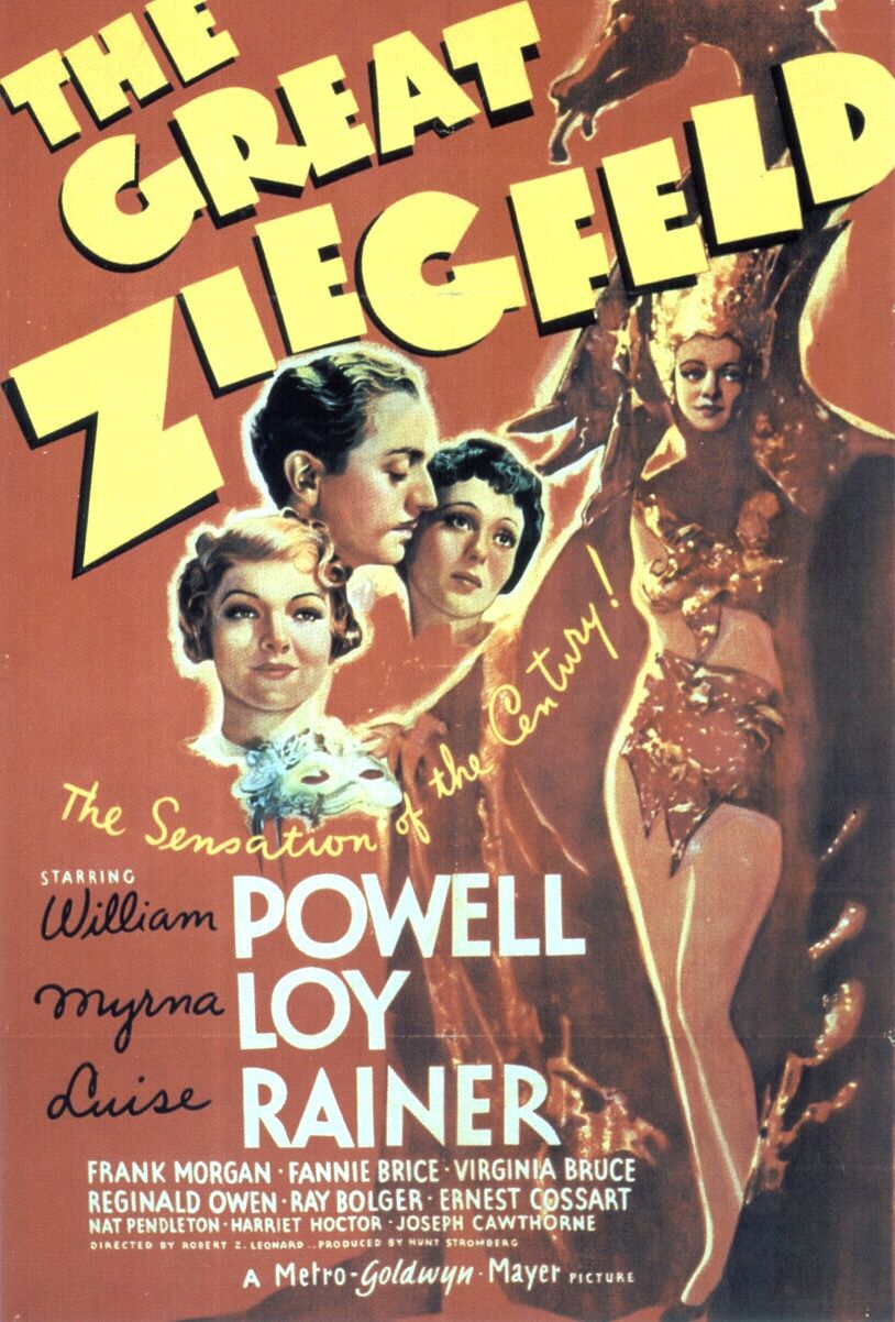 Extra Large Movie Poster Image for The Great Ziegfeld (#1 of 2)