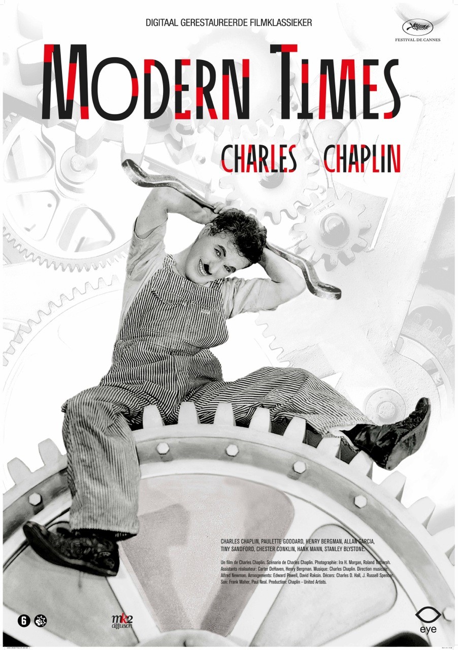 Extra Large Movie Poster Image for Modern Times (#2 of 3)