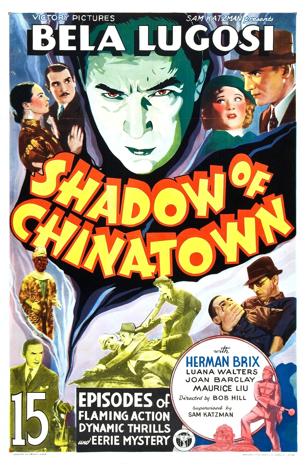 Extra Large Movie Poster Image for Shadow of Chinatown 