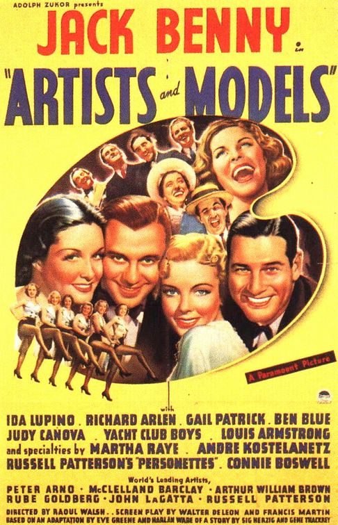 Artists and Models Movie Poster