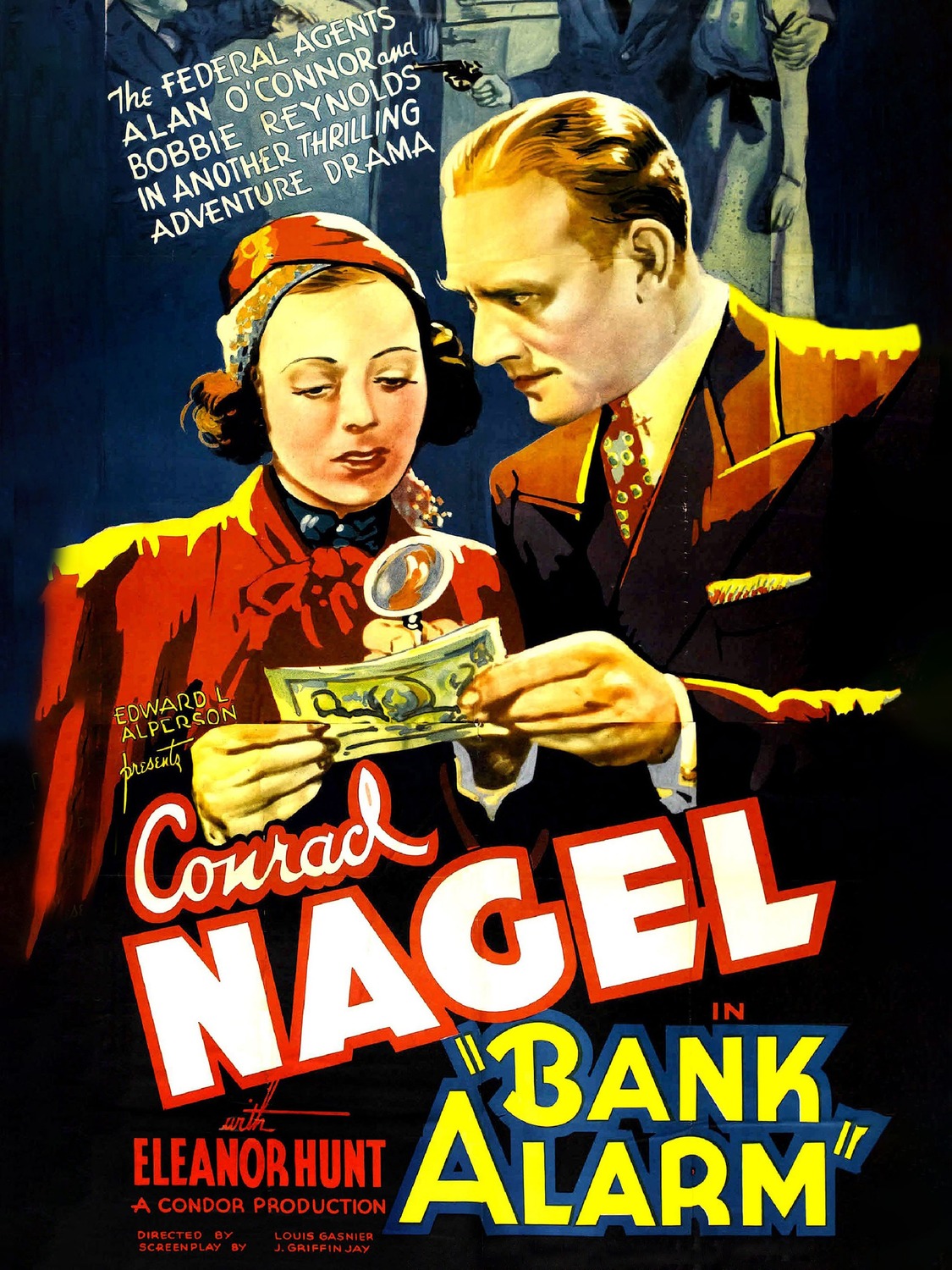 Extra Large Movie Poster Image for Bank Alarm 
