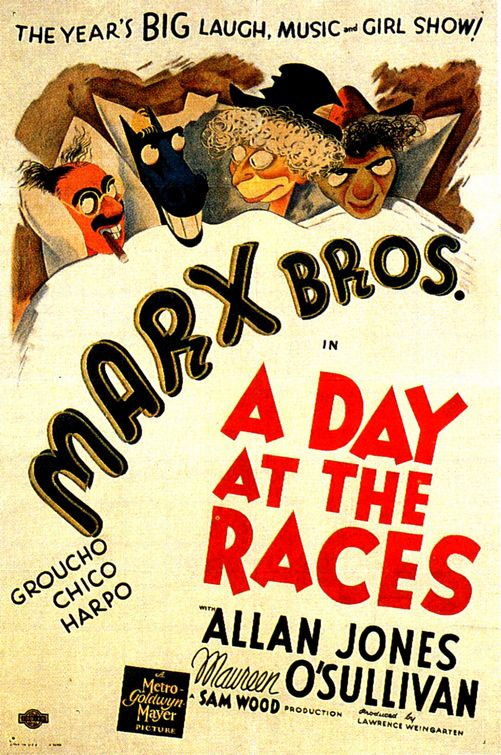 A Day at the Races Movie Poster