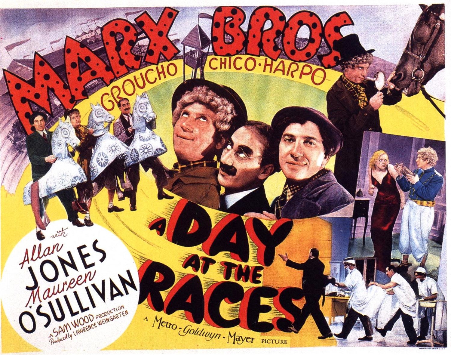 Extra Large Movie Poster Image for A Day at the Races (#1 of 3)