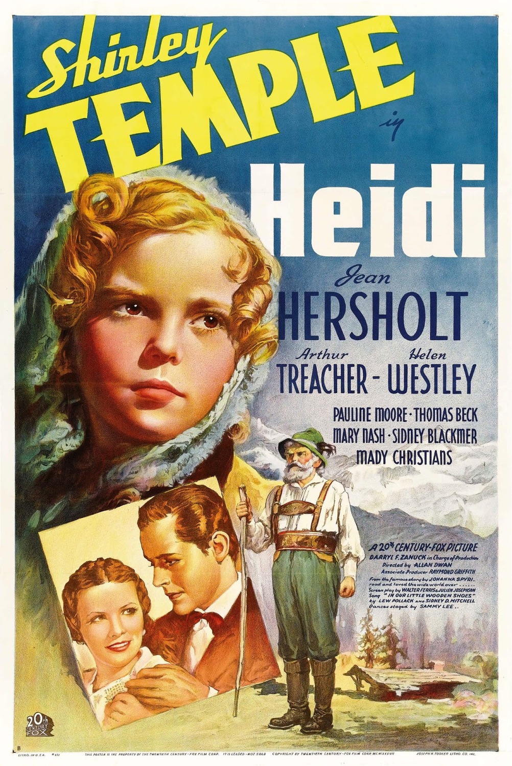 Extra Large Movie Poster Image for Heidi 