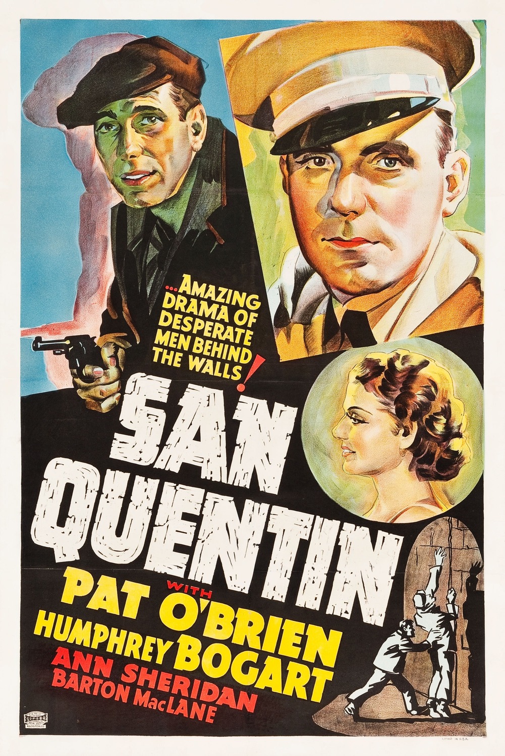 Extra Large Movie Poster Image for San Quentin 