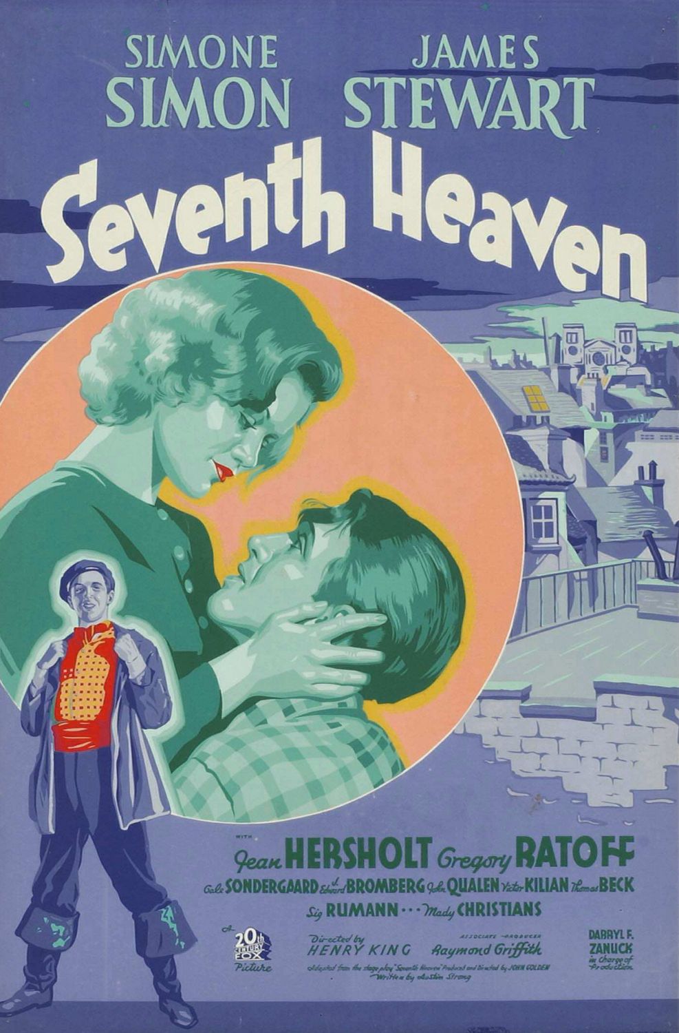 Extra Large Movie Poster Image for Seventh Heaven (#1 of 2)