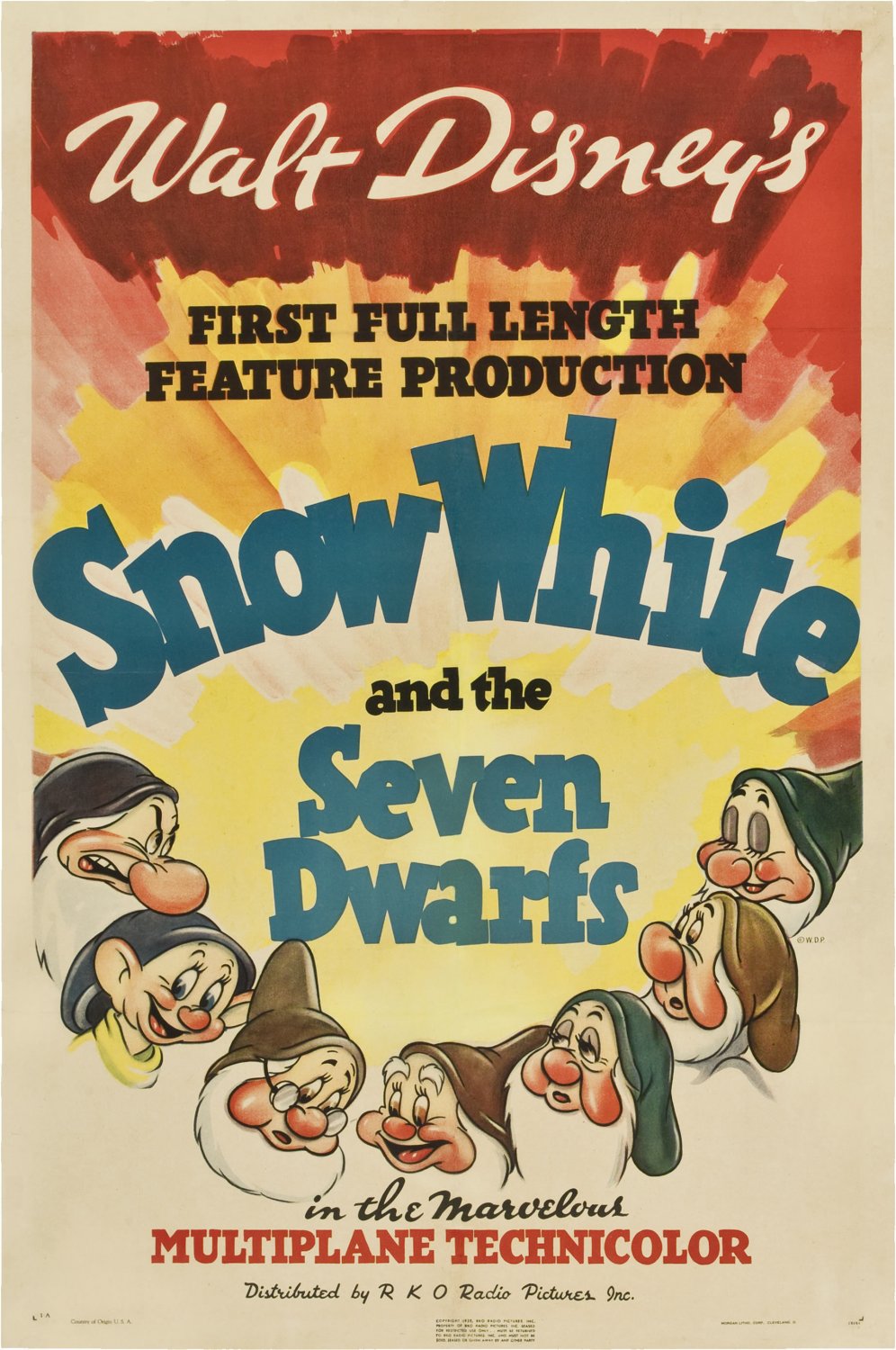 Extra Large Movie Poster Image for Snow White and the Seven Dwarfs (#5 of 6)