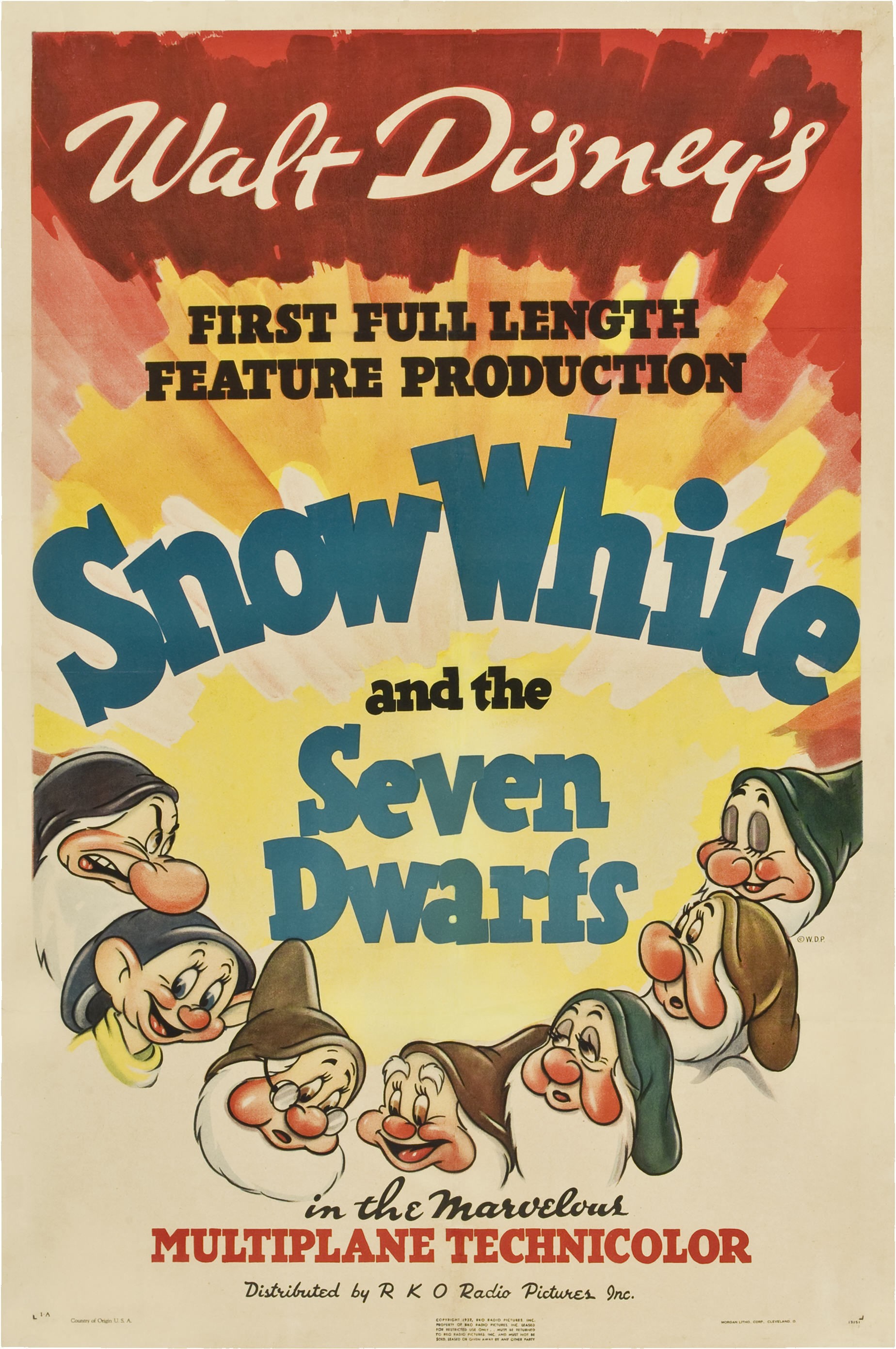 Mega Sized Movie Poster Image for Snow White and the Seven Dwarfs (#5 of 6)