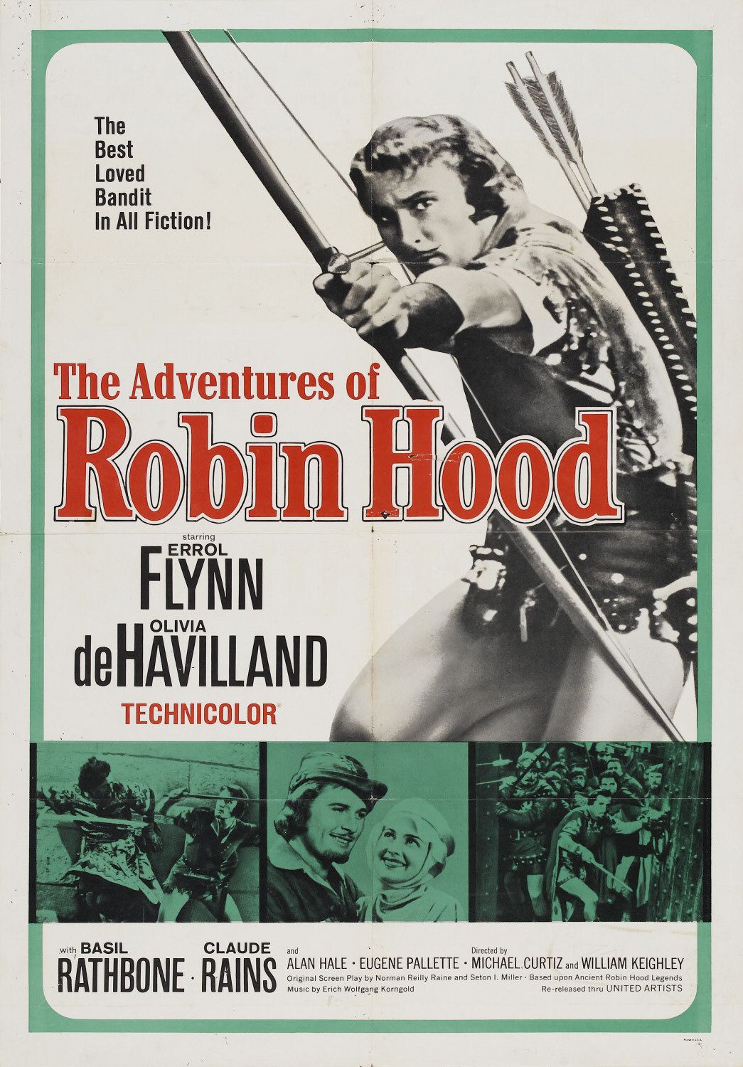 Extra Large Movie Poster Image for The Adventures of Robin Hood (#2 of 10)