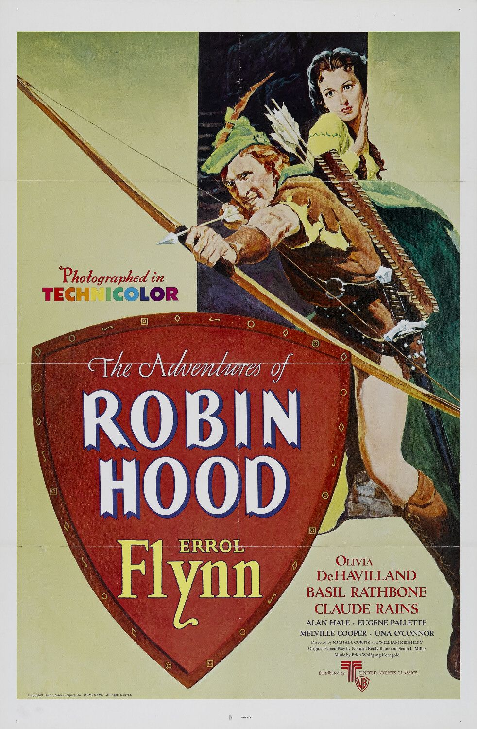 Extra Large Movie Poster Image for The Adventures of Robin Hood (#1 of 10)