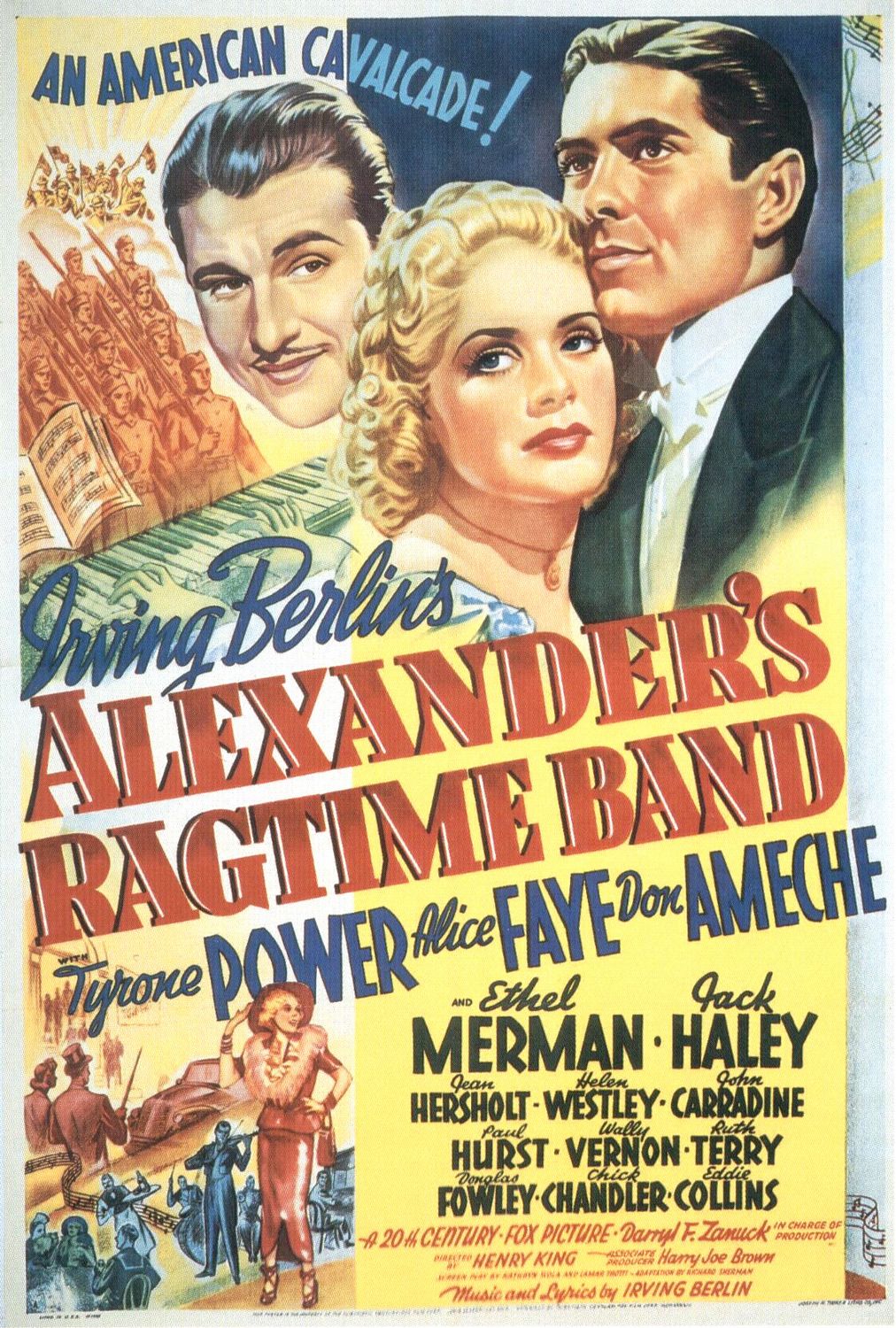 Extra Large Movie Poster Image for Alexander's Ragtime Band 