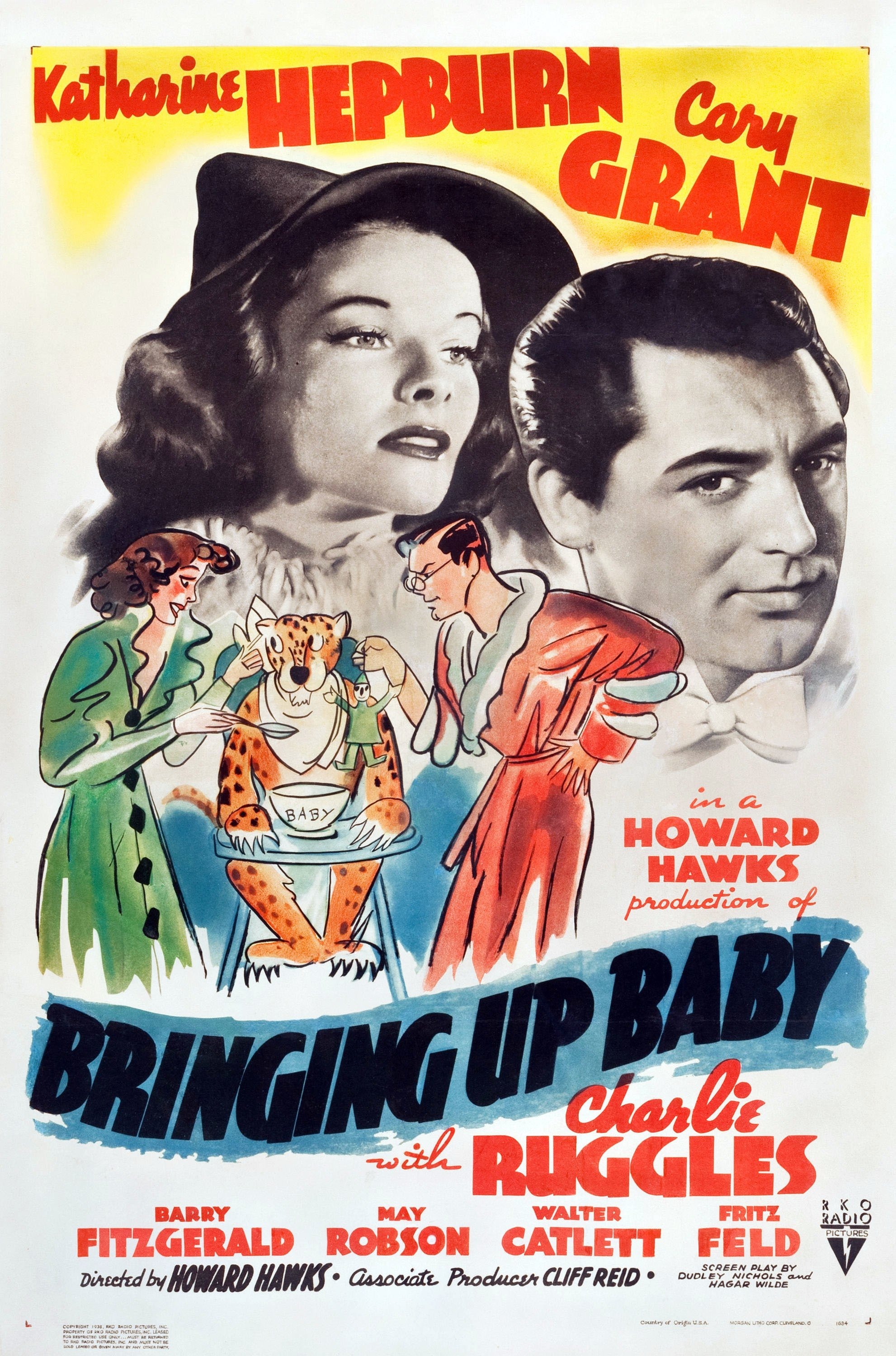 Mega Sized Movie Poster Image for Bringing Up Baby (#4 of 5)