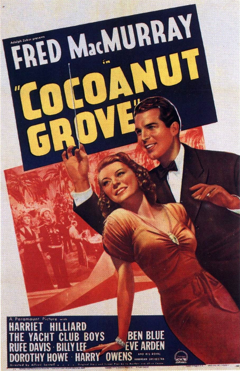 Extra Large Movie Poster Image for Cocoanut Grove 