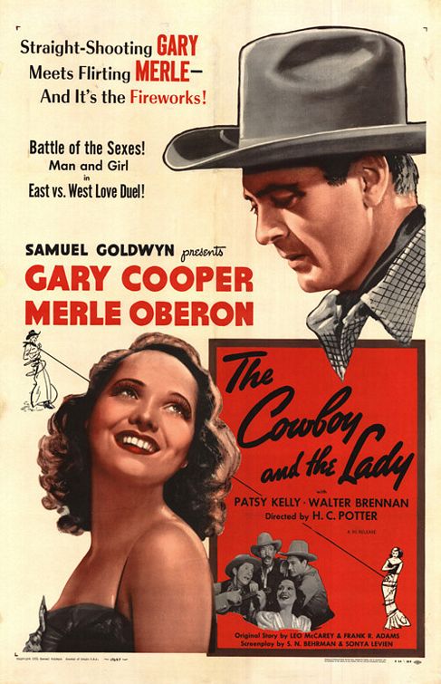The Cowboy and the Lady Movie Poster