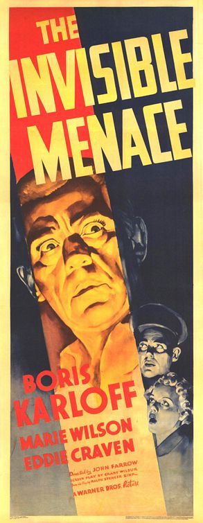 The Invisible Menace Movie Poster