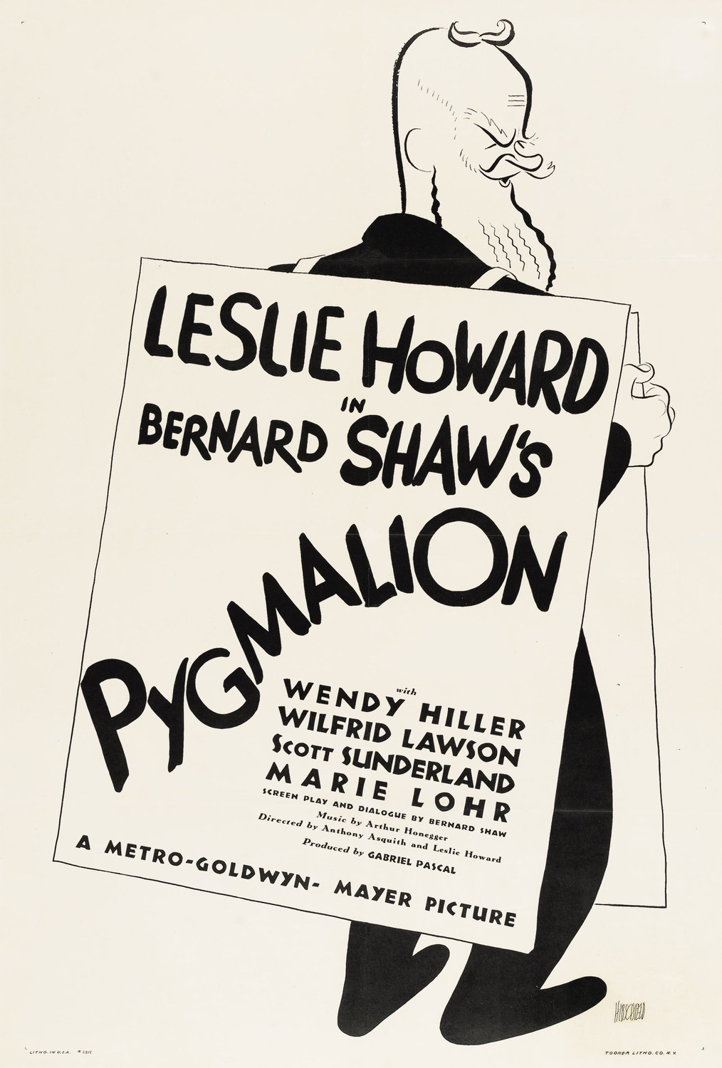 Extra Large Movie Poster Image for Pygmalion (#1 of 2)