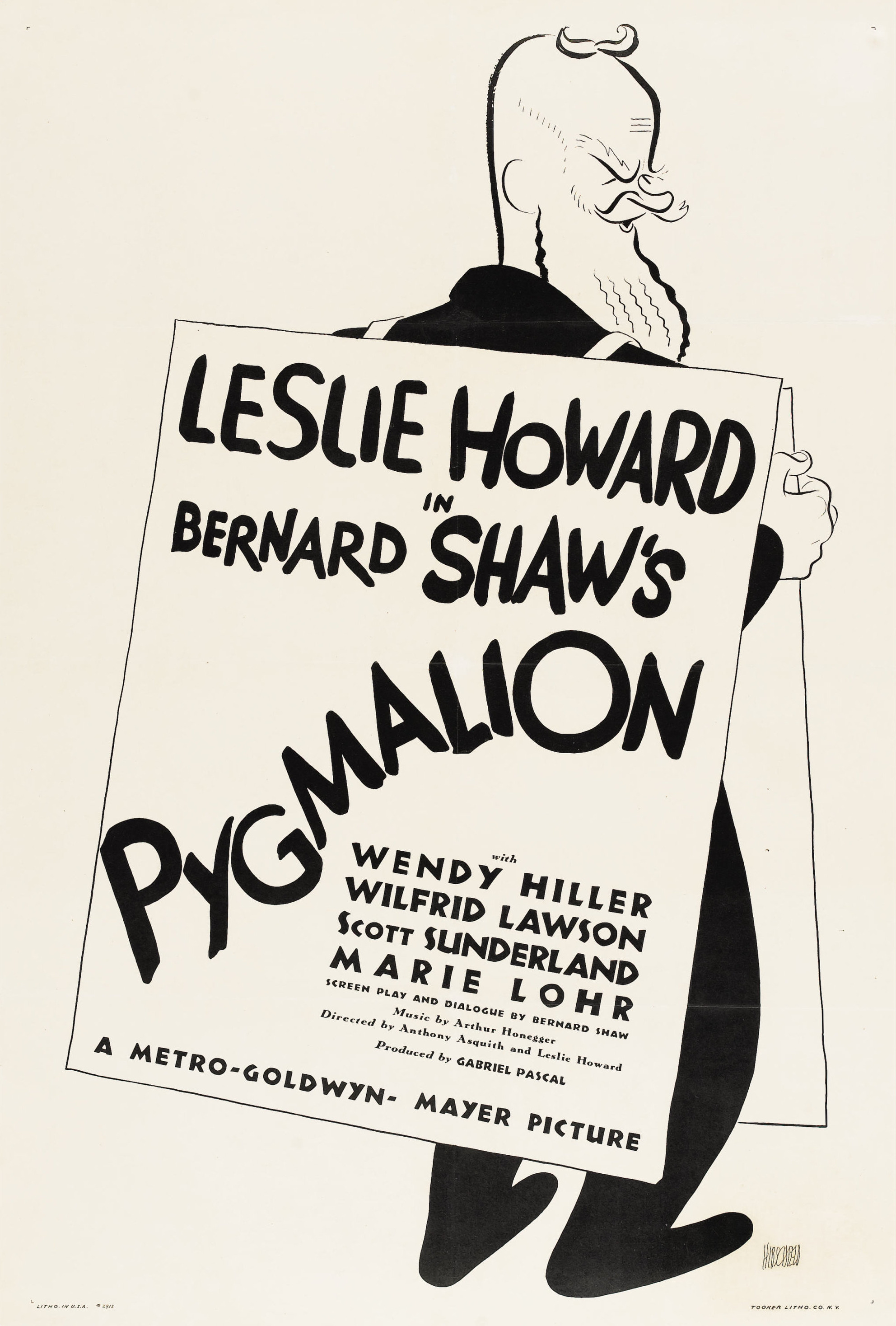 Mega Sized Movie Poster Image for Pygmalion (#1 of 2)