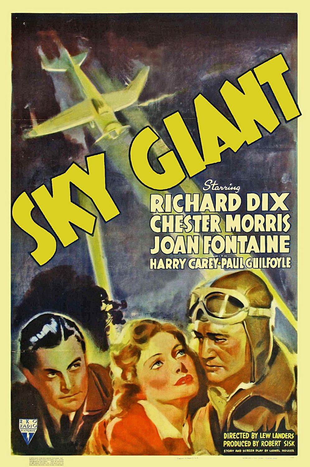 Extra Large Movie Poster Image for Sky Giant 