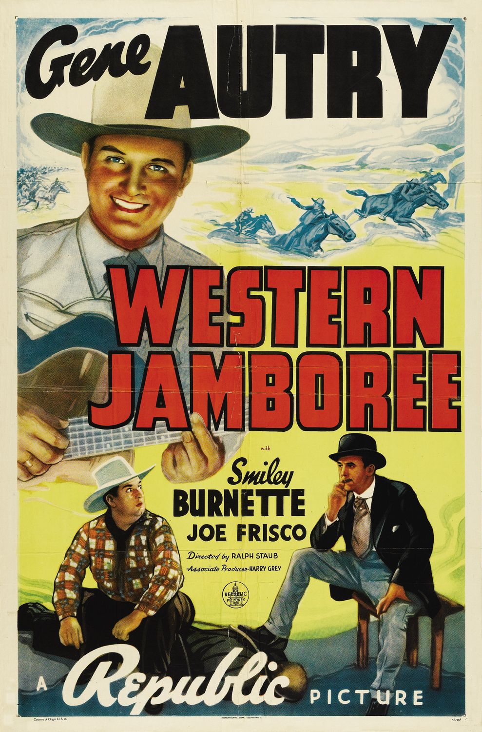 Extra Large Movie Poster Image for Western Jamboree 
