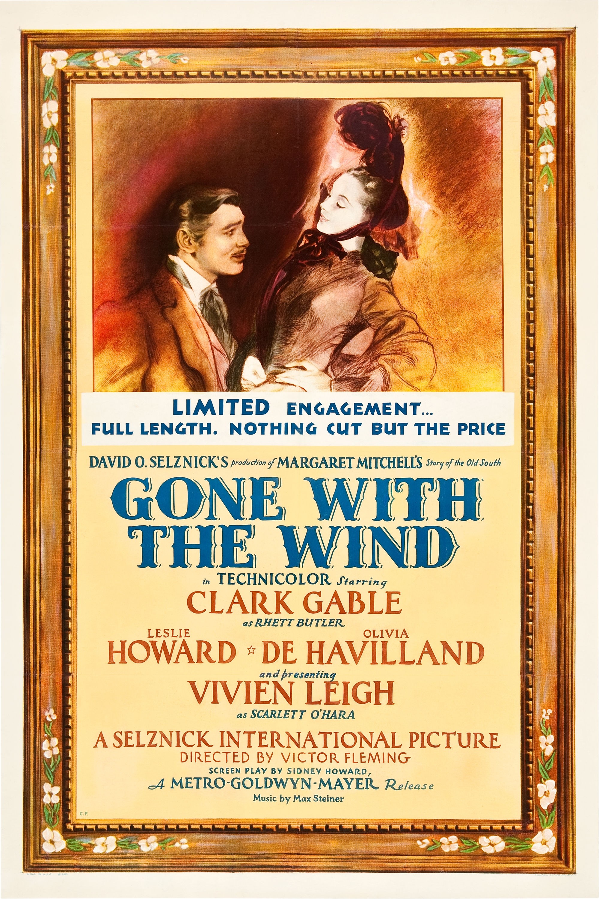 Mega Sized Movie Poster Image for Gone With the Wind (#9 of 9)