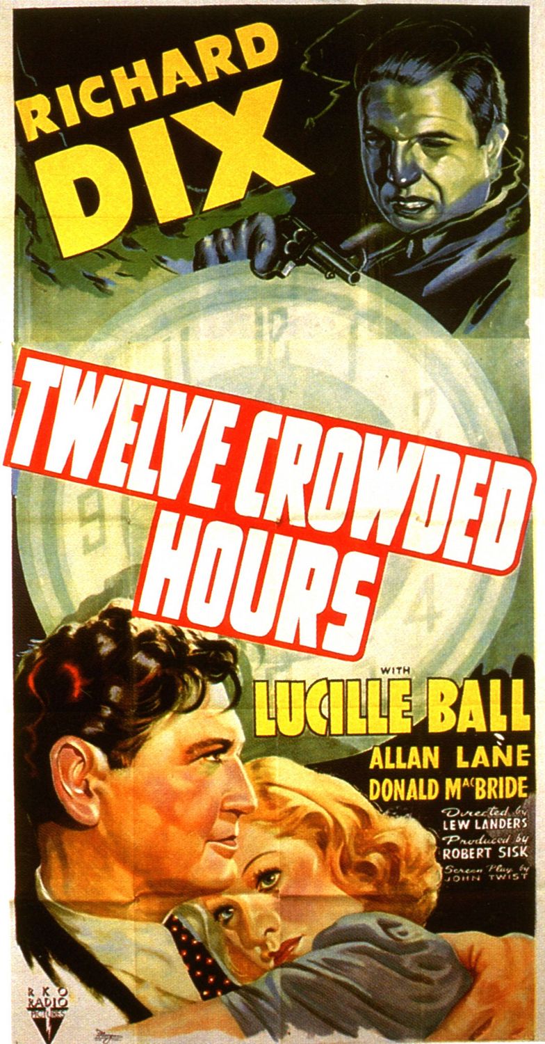 Extra Large Movie Poster Image for Twelve Crowded Hours 