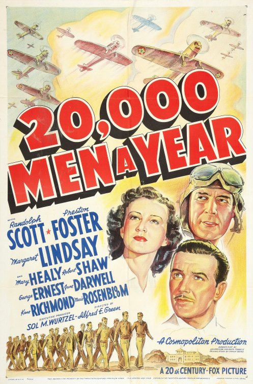 20,000 Men a Year Movie Poster