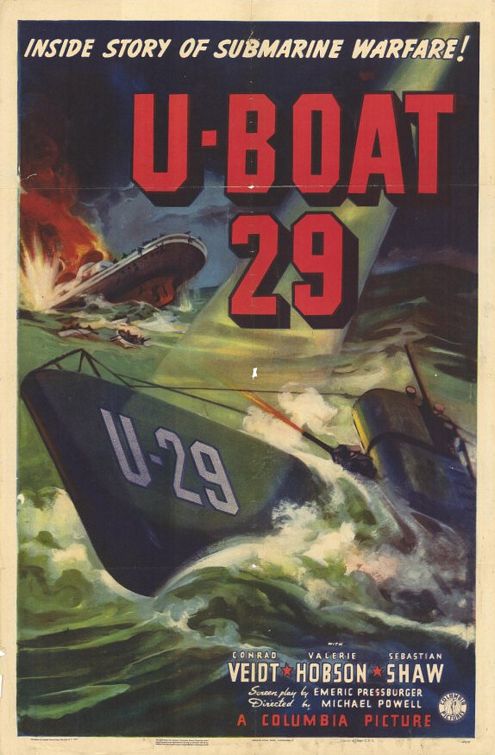 U-Boat 29 Movie Poster