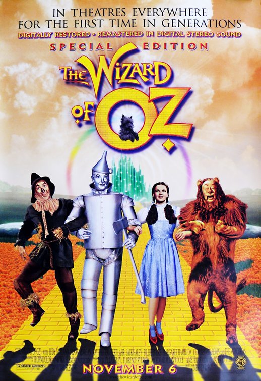 The Wizard of Oz Movie Poster