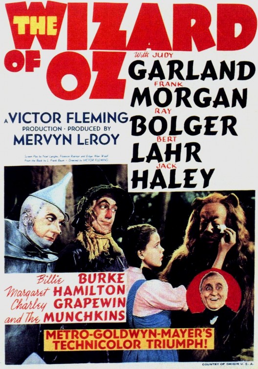 The Wizard of Oz Movie Poster