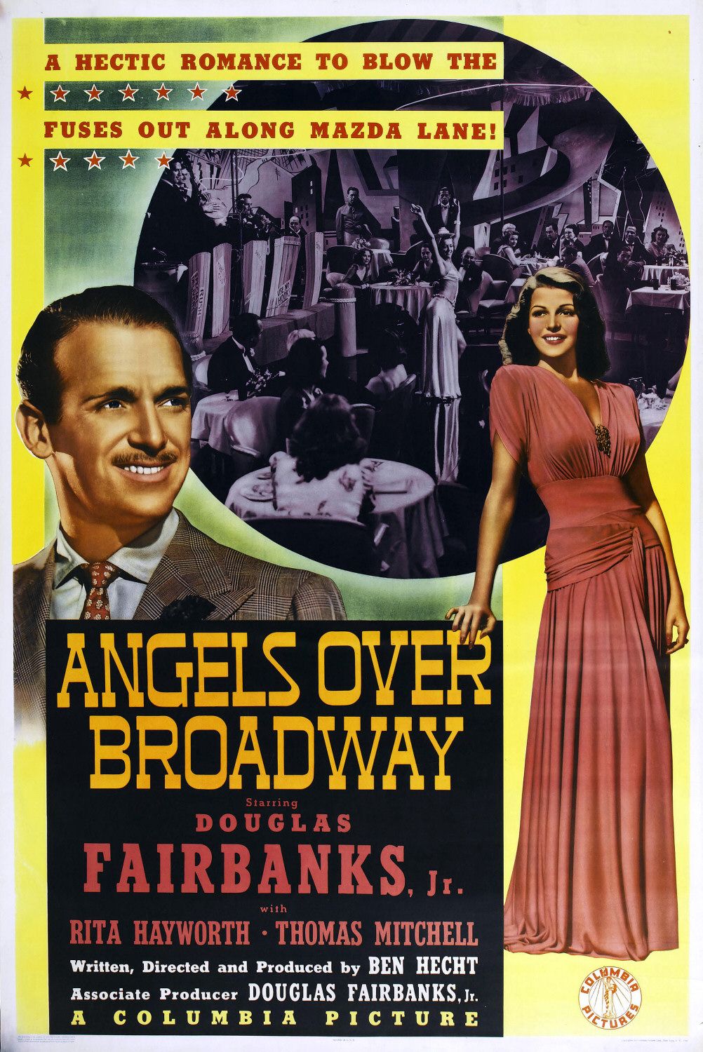 Extra Large Movie Poster Image for Angels Over Broadway (#2 of 3)