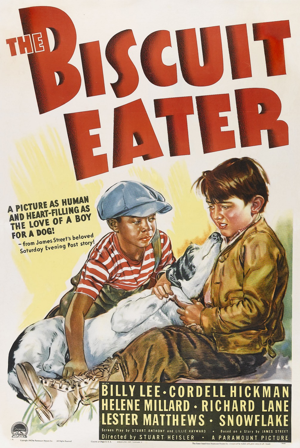 Extra Large Movie Poster Image for The Biscuit Eater 