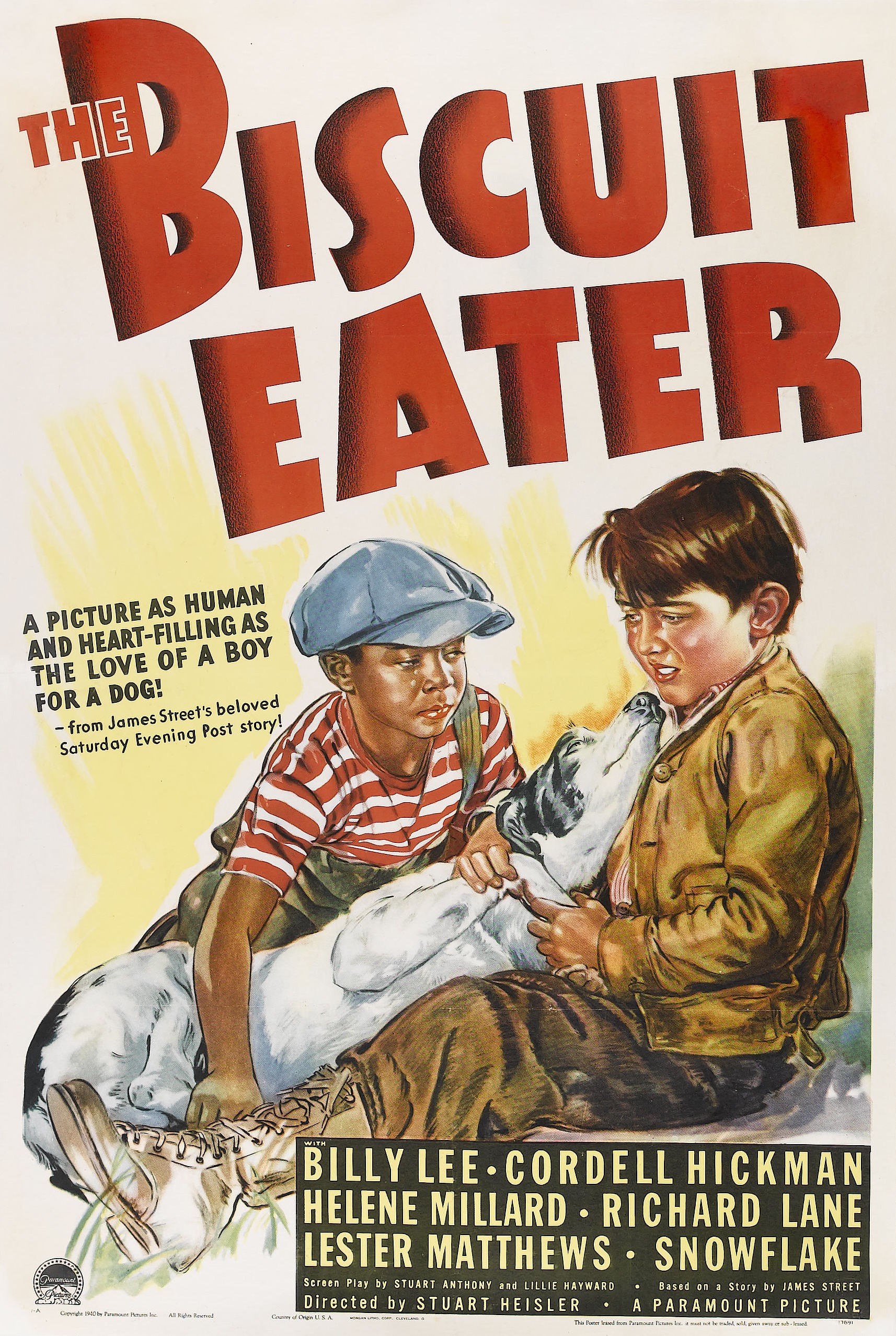 Mega Sized Movie Poster Image for The Biscuit Eater 