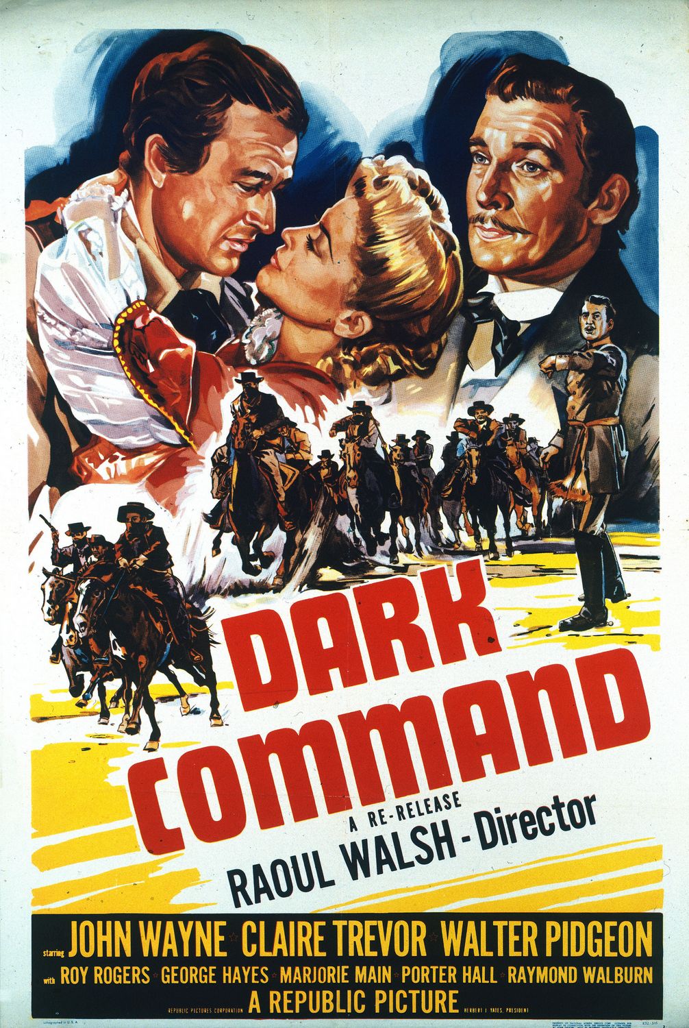 Extra Large Movie Poster Image for Dark Command 
