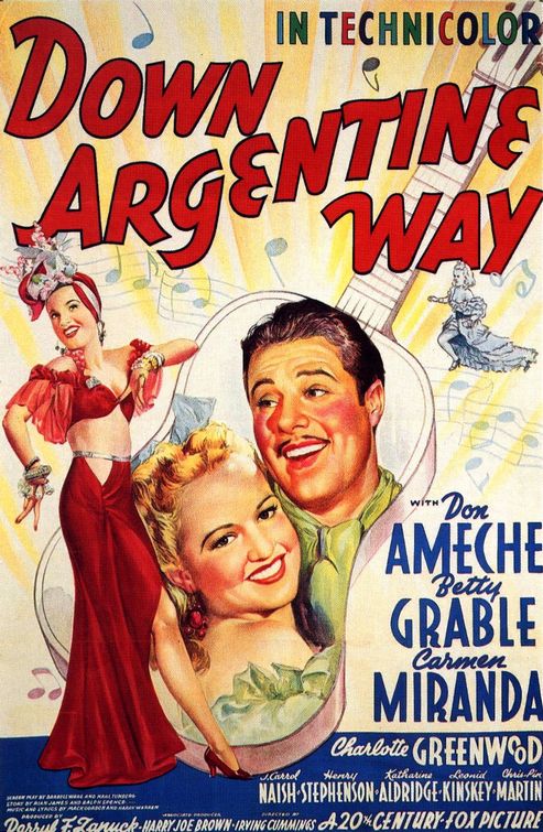 Down Argentine Way Movie Poster